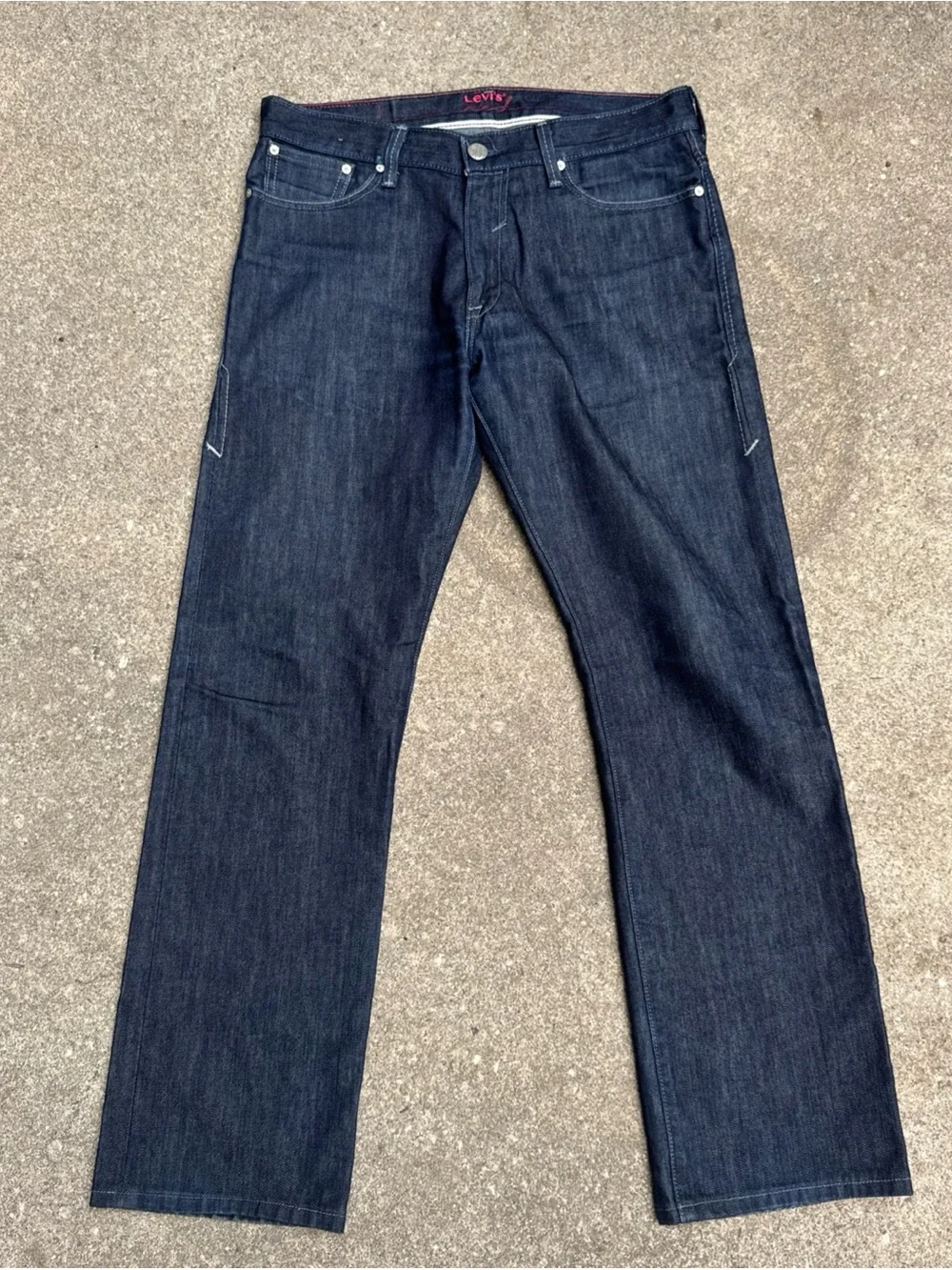 Levi's RED Denim Jeans Limited Edition Collection Men's 34x34 Straight